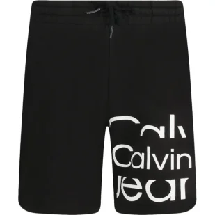 CALVIN KLEIN JEANS Szorty | Regular Fit - Spodnie i spodenki dla chłopców - miniaturka - grafika 1