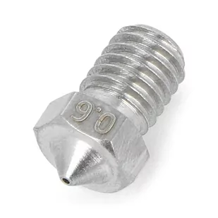 Dysza 0,6 mm E3D - filament 1,75mm - stal - Filamenty i akcesoria do drukarek 3D - miniaturka - grafika 1