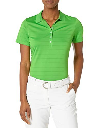 Callaway Damska koszulka golfowa z krótkim rękawem Opti-Vent Open Mesh Wibrujący Zielony S