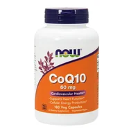Witaminy i minerały - Now Foods Foods Koenzym Q10 (CoQ10) 60 mg/180 Veg Capsules TT000519 - miniaturka - grafika 1