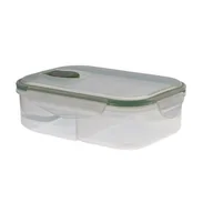 Lunch boxy - Lunchbox z łyżeczką 1 l FRESH zielony - miniaturka - grafika 1