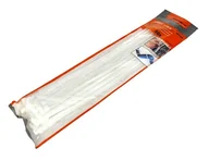 Pozostałe akcesoria sieciowe - Zestaw opasek zaciskowych Werckmann 4.5mm x 350mm, 50 sztuk Białe - miniaturka - grafika 1