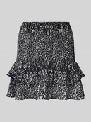 Spódnice - Spódnica mini z efektem stopniowania model ‘AIDA’ - miniaturka - grafika 1