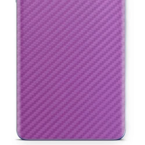 folia naklejka skórka strukturalna na TYŁ do Motorola Moto G34 5G - Carbon Fioletowy - apgo SKINS