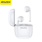 Słuchawki - Awei T28 TWS+stacja dokująca Białe - miniaturka - grafika 1