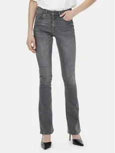 ONLY Jeansy Blush 15233721 Szary Flared Fit - Spodnie damskie - miniaturka - grafika 1