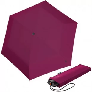 KNIRPS AS.050 SLIM SMALL VIOLET - lekki damski parasol składany na płasko - Parasole - miniaturka - grafika 1
