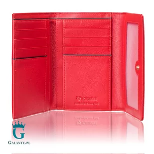 Lakierowany portfel damski Valentini Like a Diamond 154L-P62 - Portfele - miniaturka - grafika 3