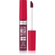 Szminki - Rimmel London Lasting Mega Matte Liquid Lip Colour Pomadka 7,4 ml Odcień Rock Me Purple - miniaturka - grafika 1