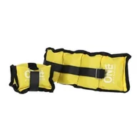 Pozostały sprzęt siłowy - ONE FITNESS OBCIĄŻNIKI CIĘŻARKI NA NADGARSTKI I KOSTKI WW02 2X1.5KG ŻÓŁT ONE FITNESS ZADZWOŃ 600-555-801 ! 17-47-382 - miniaturka - grafika 1