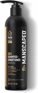 Odżywki do włosów - Szampon Pielęgnacyjny Odżywka Do Włosów Woda Kokosowa 473ML Manscaped 2W1 - miniaturka - grafika 1