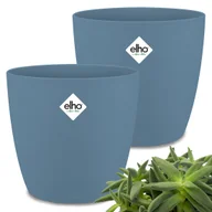 Donice - Gardenbruk Doniczka Brussels zestaw 2 niebieskich 16x15cm 22L - miniaturka - grafika 1