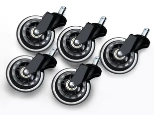 Komplet 5 kółek kauczukowych PERSES do foteli i krzeseł - Fotele Komplet 5 kółek kauczukowych PERSES do foteli i krzeseł - Fotele - miniaturka - grafika 9