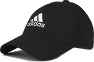 Czapki damskie - Adidas Czapka z daszkiem damska adidas Embroidered Logo Lightweight Baseball czarna OSFW IB3244 - miniaturka - grafika 1