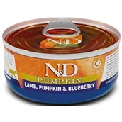 Mokra karma dla kotów - FARMINA N&D Cat lamb & pumpkin & blueberry 80 g - miniaturka - grafika 1