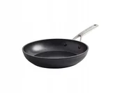 Patelnie - Patelnia ceramiczna z grubym dnem KitchenAid Forged Hardened Aluminium 24cm - miniaturka - grafika 1