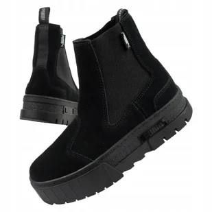 Buty damskie botki Puma Mayze Chelsea Suede [382829 01] - Buty sportowe damskie - miniaturka - grafika 1