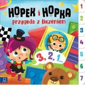 Powieści i opowiadania - Hopek I Hopka Przygoda Z Liczeniem Interaktywna Książeczka Dla Dzieci - miniaturka - grafika 1