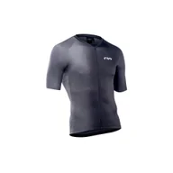 Koszulki rowerowe - Koszulka rowerowa NORTHWAVE BLADE Jersey czarno szara - miniaturka - grafika 1