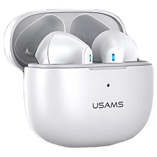 USAMS TWS NX10 biały BHUNX02 - Słuchawki - miniaturka - grafika 1
