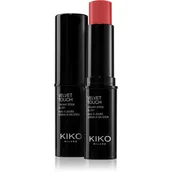 Róże do policzków - KIKO Milano Velvet Touch Creamy Stick Blush kremowy róż w sztyfcie 06 Geranium 10g - miniaturka - grafika 1