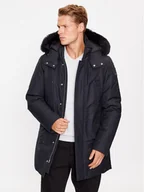 Kurtki męskie - Moose Knuckles Kurtka puchowa Original Stirling M32MP261S Granatowy Regular Fit - miniaturka - grafika 1