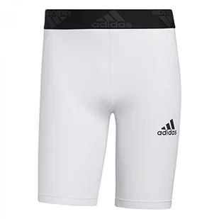 adidas adidas Męskie rajstopy Tf Sho Tight biały S GL9883 - Rajstopy - miniaturka - grafika 1