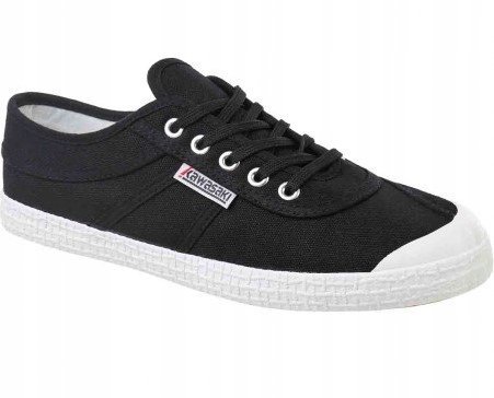 Kawasaki Męskie Trampki Czarne ze Skórą 40 Ż7n
