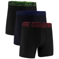 Majtki męskie - Męskie bokserki Under Armour Perf Tech 6in Rozmiar: M / Kolor: czarny/zielony - miniaturka - grafika 1