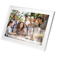 Ramki cyfrowe do zdjęć - DENVER FRAMEO PFF-1514White - miniaturka - grafika 1