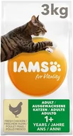 Sucha karma dla kotów - IAMS Adult Indoor 3 kg - miniaturka - grafika 1