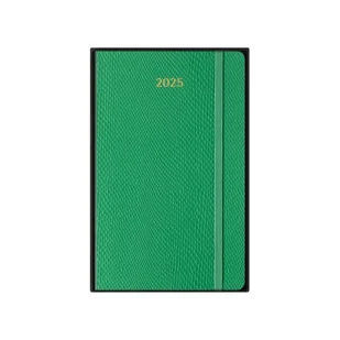 kalendarz 2025 12m moleskine l tygodniowy skóra węża zielony 13x21 - Kalendarze - miniaturka - grafika 1