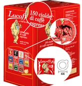 Kawa w kapsułkach i saszetkach - Lucaffe Mamma Lucia - saszetki ESE 150 sztuk - miniaturka - grafika 1