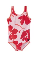 Stroje kąpielowe dla dziewczynek - Reima jednoczęściowy strój kąpielowy dziecięcy Uimaan kolor czerwony - miniaturka - grafika 1