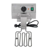 Frytownice gastronomiczne - Royal Catering Frytownica elektryczna podwójna 2 x 8L termostat E.G.O. RCEF 08D-EGO RCEF 08D-EGO - miniaturka - grafika 1