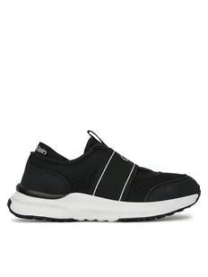 Calvin Klein Jeans Sneakersy V3X9-83011-0317999 Czarny - Buty dla chłopców - miniaturka - grafika 1