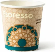 Kubki - Kubek papierowy (filiżanka do kawy) 100ml / 4oz - opakowanie 50 szt - miniaturka - grafika 1