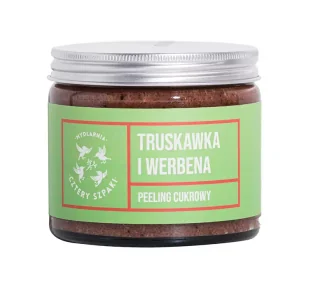 Mydlarnia Cztery Szpaki Peeling do ciała -  Truskawka i werbena - Peelingi do ciała - miniaturka - grafika 1