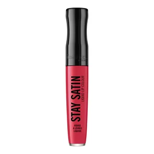 Rimmel STAY SATIN Liquid Color - Pomadka w płynie - 600 SCRUNCHIE RIMSLPPL-WPL-02 - Szminki - miniaturka - grafika 2