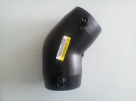 Akcesoria hydrauliczne - Kolano 45 stopni elektrooporowe 90 SDR7.4 SDR11 SDR13.6 SDR17, woda-gaz - miniaturka - grafika 1