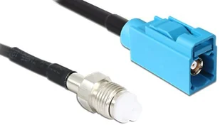 Delock Kabel FME FAKRA-Z 2m Czarny 88630 - Kable - miniaturka - grafika 2