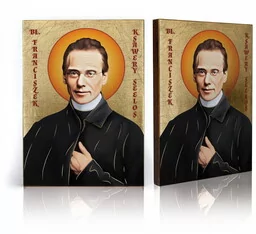Ikona religijna Błogosławiony Franciszek Ksawery Seelos - Ikony i obrazy sakralne - miniaturka - grafika 1