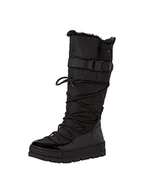 Botki damskie - Tamaris Damskie sztyblety 1-26657-41, czarny, 39 EU - miniaturka - grafika 1