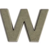 Decoupage - Aladine Litera W z betonu - miniaturka - grafika 1