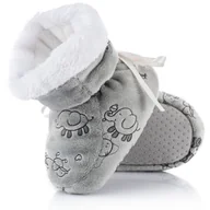 Kapcie damskie - Buciki niechodki – ciepłe kapcie niemowlęce - 0-6m - miniaturka - grafika 1