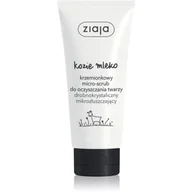 Peelingi i scruby do twarzy - Ziaja kozie mleko krzemionkowy micro-scrub do oczyszczania twarzy 75 ml - miniaturka - grafika 1