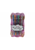 Sport i wypoczynek - Długopisy żelowe do tatuażu 6 kolorów - miniaturka - grafika 1