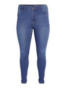 Spodnie damskie - Noisy May Dżinsy damskie, Niebieskie dżinsy, 50W / 30L - miniaturka - grafika 1