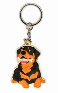 Breloki - Brelok do kluczy z psem Rottweiler - miniaturka - grafika 1