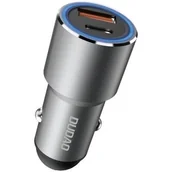 Ładowarki samochodowe - Dudao Dudao ładowarka samochodowa USB / USB Typ C Power Delivery Quick Charge 22,5 W szary (R4PQ) R4PQ - miniaturka - grafika 1